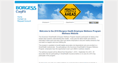 Desktop Screenshot of employeewellness.borgess.com